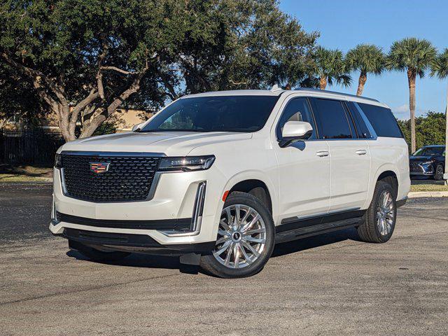 used 2022 Cadillac Escalade ESV car, priced at $71,998