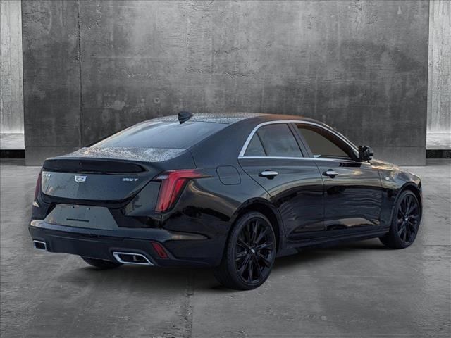 new 2025 Cadillac CT4 car, priced at $46,035