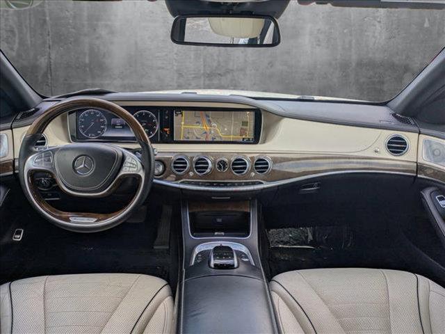 used 2015 Mercedes-Benz S-Class car, priced at $19,998