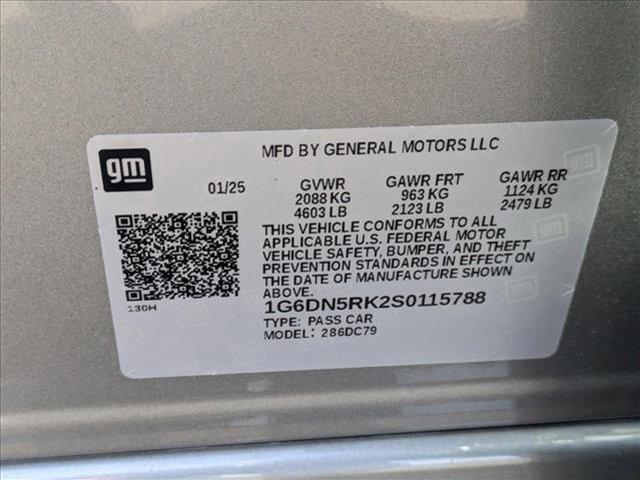 new 2025 Cadillac CT5 car, priced at $50,615