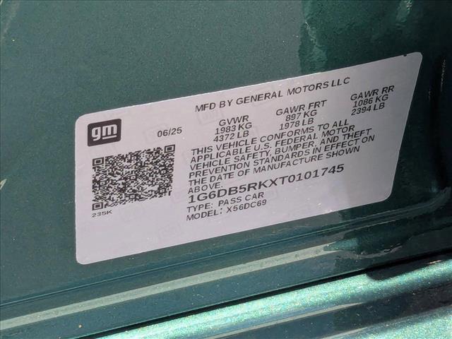 new 2026 Cadillac CT4 car, priced at $42,620
