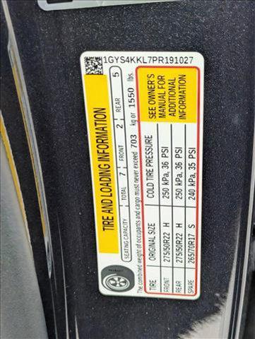 used 2023 Cadillac Escalade ESV car, priced at $67,991