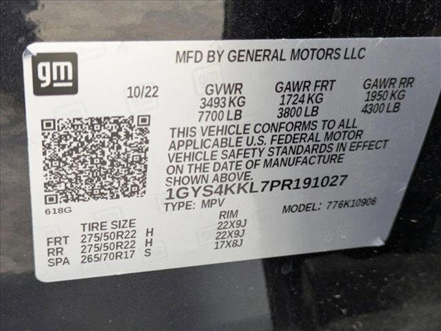 used 2023 Cadillac Escalade ESV car, priced at $67,991