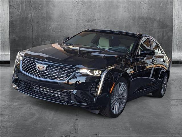 new 2025 Cadillac CT4 car, priced at $43,640