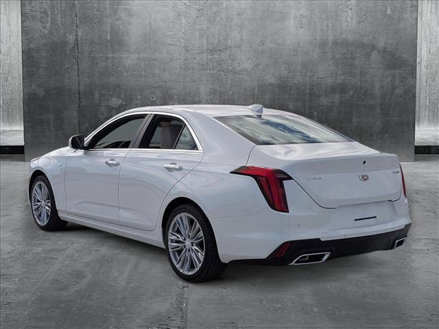 new 2025 Cadillac CT4 car, priced at $42,215