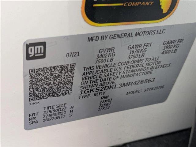 used 2021 GMC Yukon car, priced at $59,998