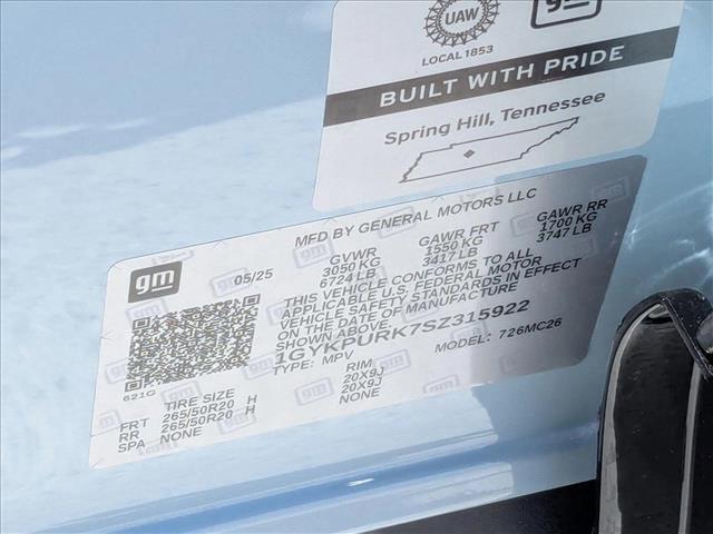 new 2025 Cadillac LYRIQ car, priced at $61,215