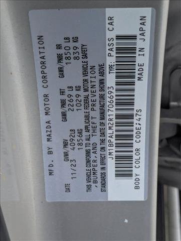 used 2024 Mazda Mazda3 car, priced at $23,998