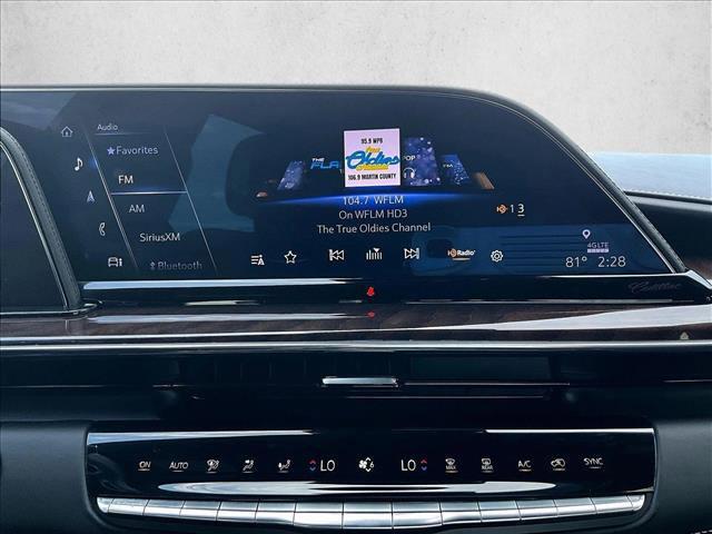 used 2023 Cadillac Escalade car, priced at $77,300