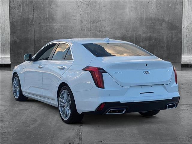 new 2025 Cadillac CT4 car, priced at $43,640