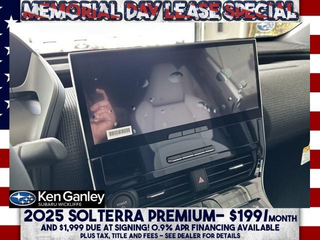 new 2025 Subaru Solterra car, priced at $45,462