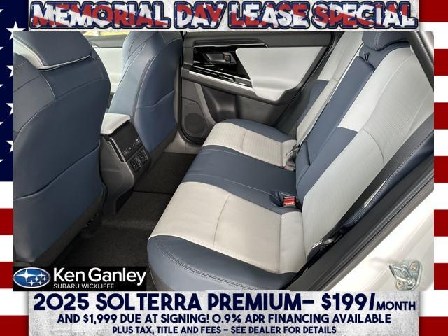 new 2025 Subaru Solterra car, priced at $45,462