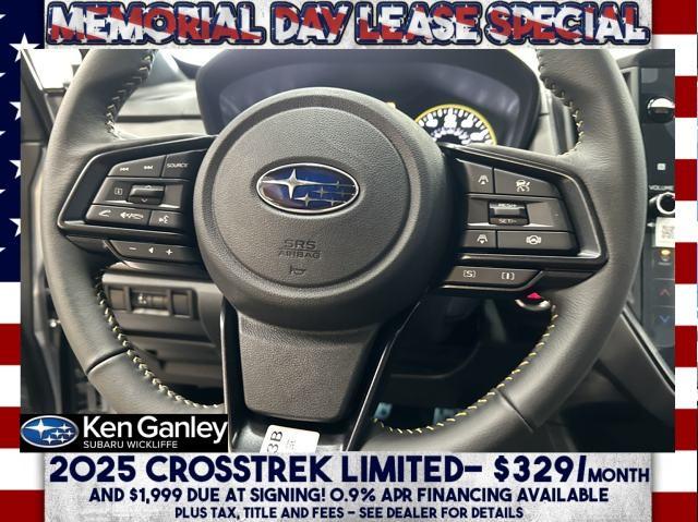 new 2025 Subaru Crosstrek car, priced at $34,064