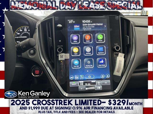 new 2025 Subaru Crosstrek car, priced at $34,064