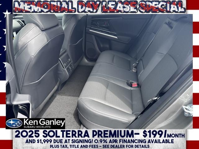 new 2025 Subaru Solterra car, priced at $44,987