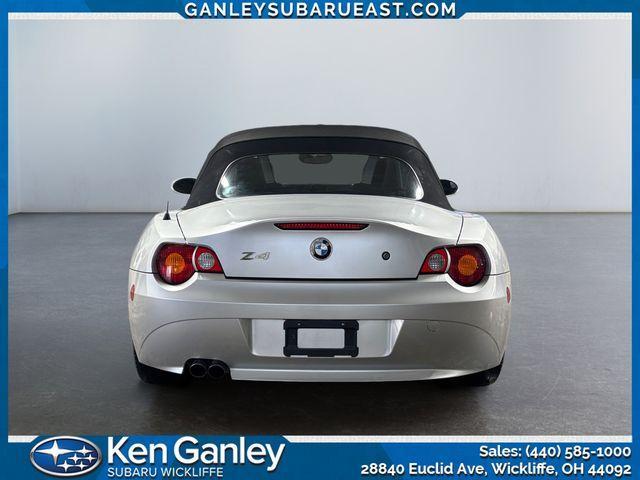 used 2003 BMW Z4 car, priced at $10,491