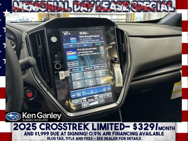 new 2025 Subaru Crosstrek car, priced at $34,064