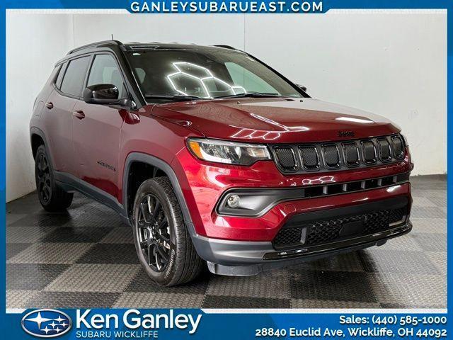 used 2022 Jeep Compass car, priced at $22,395