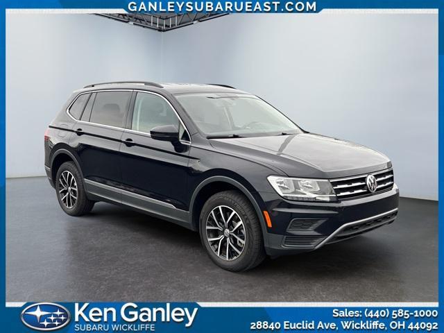 used 2021 Volkswagen Tiguan car, priced at $18,392