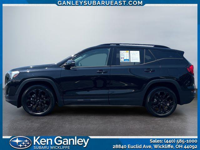 used 2021 GMC Terrain car, priced at $23,391