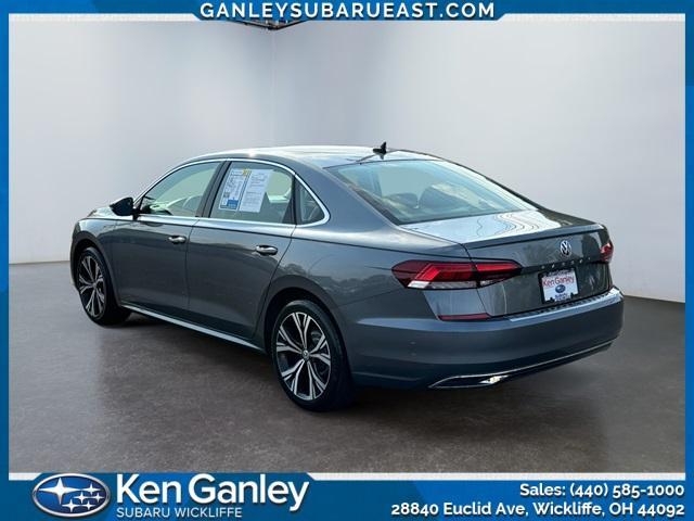 used 2021 Volkswagen Passat car, priced at $18,492