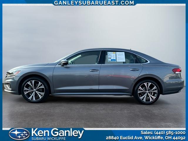 used 2021 Volkswagen Passat car, priced at $18,492