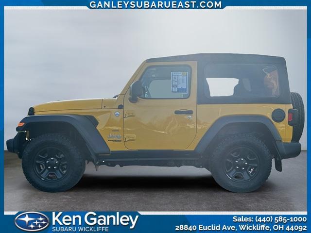 used 2019 Jeep Wrangler car, priced at $23,493