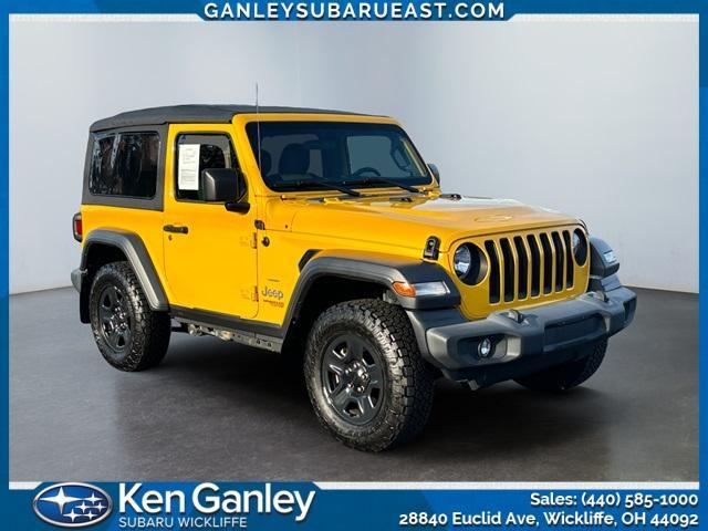 used 2019 Jeep Wrangler car, priced at $23,493