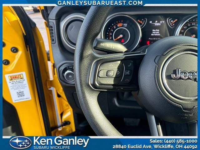 used 2019 Jeep Wrangler car, priced at $23,493