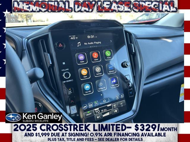 new 2025 Subaru Crosstrek car, priced at $35,882