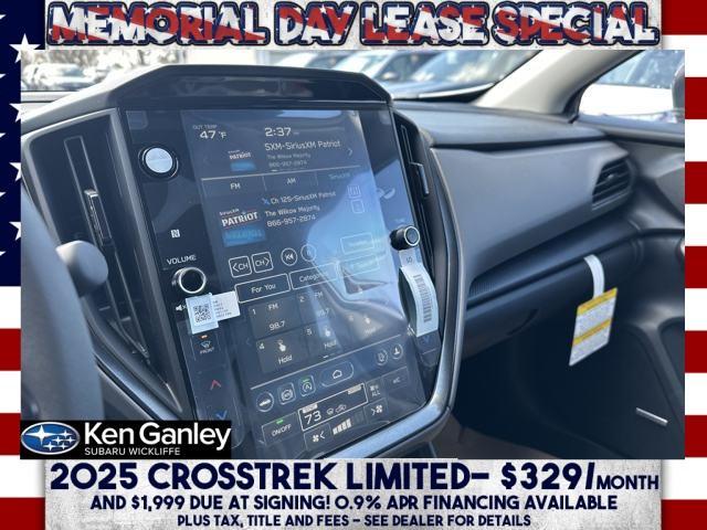 new 2025 Subaru Crosstrek car, priced at $36,300