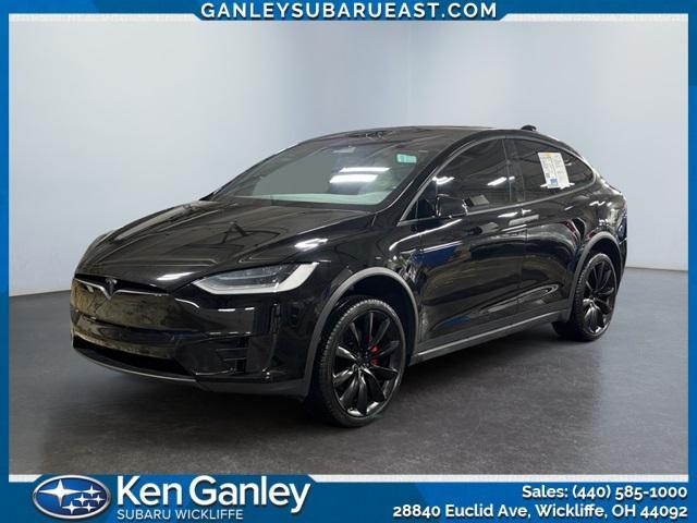 used 2021 Tesla Model X car, priced at $44,991