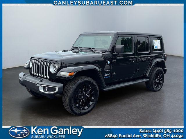 used 2021 Jeep Wrangler Unlimited 4xe car, priced at $28,492