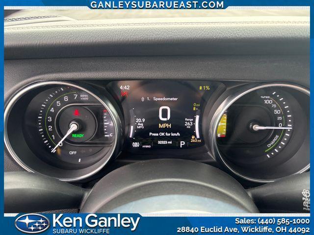 used 2021 Jeep Wrangler Unlimited 4xe car, priced at $27,493