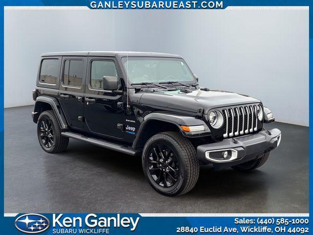 used 2021 Jeep Wrangler Unlimited 4xe car, priced at $27,493