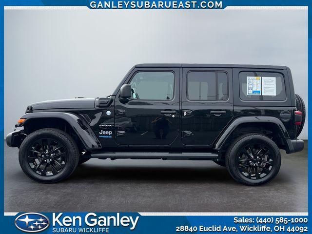 used 2021 Jeep Wrangler Unlimited 4xe car, priced at $27,493
