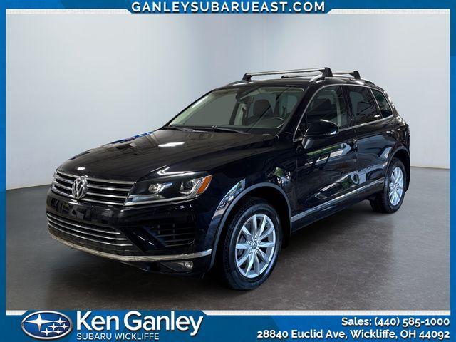 used 2016 Volkswagen Touareg car, priced at $14,991