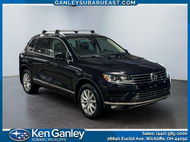 used 2016 Volkswagen Touareg car, priced at $14,891