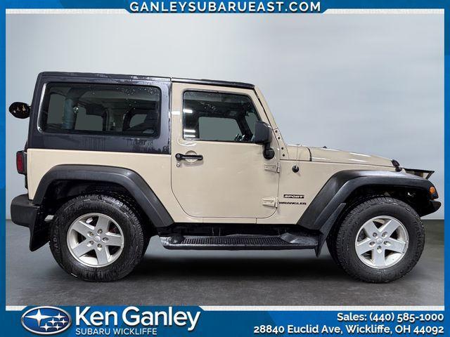 used 2016 Jeep Wrangler car, priced at $17,391