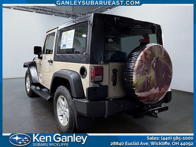 used 2016 Jeep Wrangler car, priced at $17,391