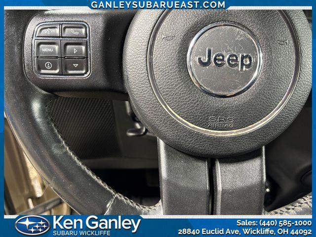 used 2016 Jeep Wrangler car, priced at $17,391