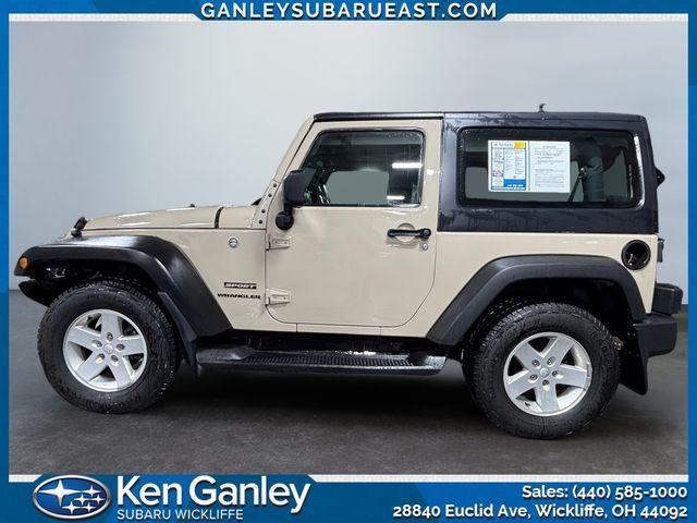 used 2016 Jeep Wrangler car, priced at $17,391