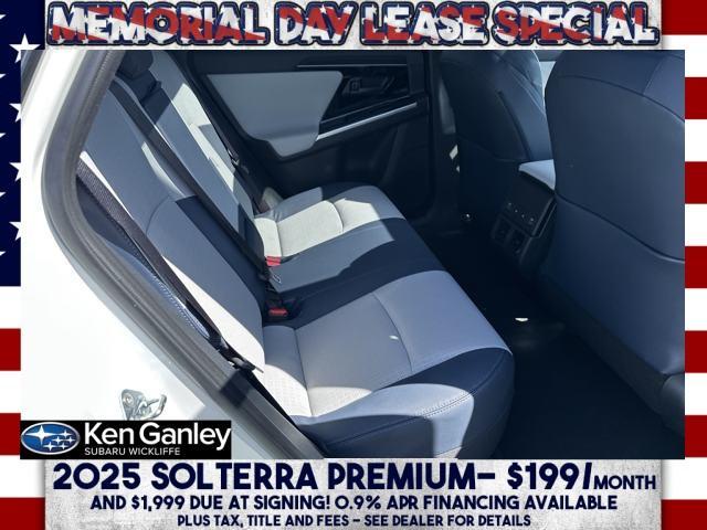 new 2025 Subaru Solterra car, priced at $48,007