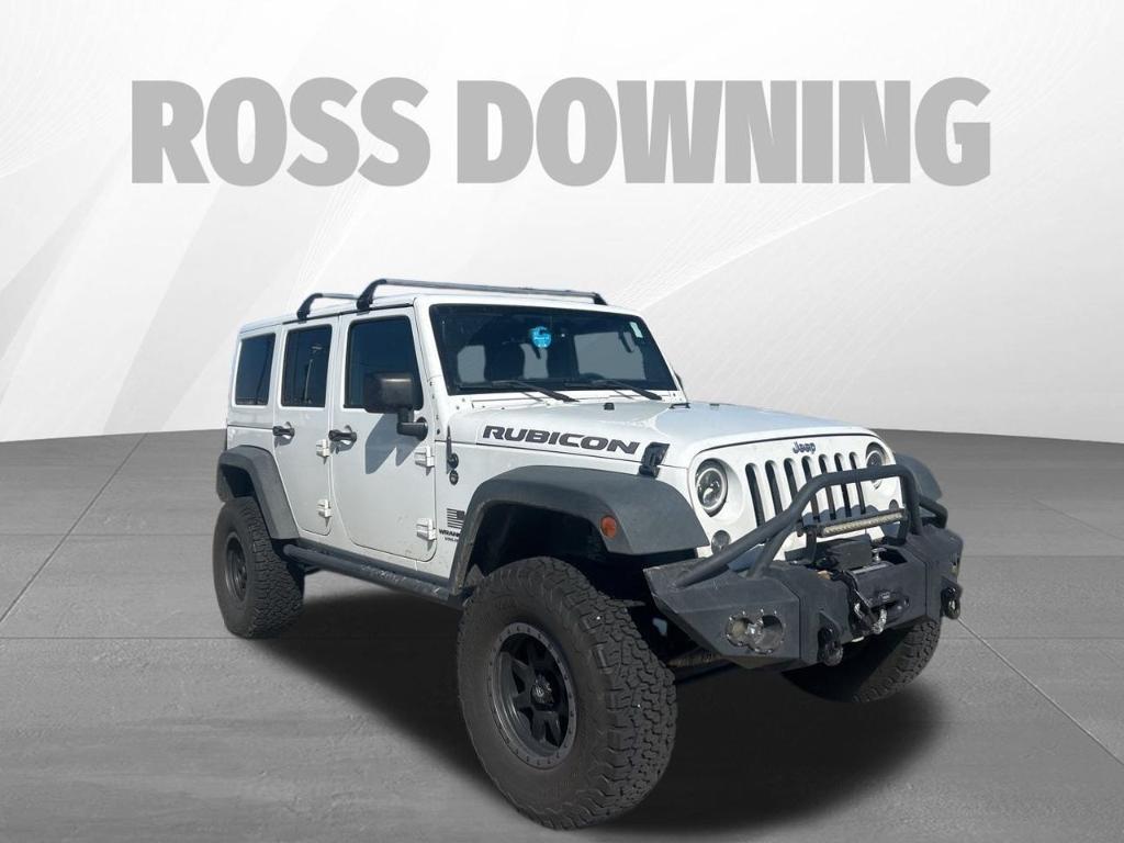 used 2015 Jeep Wrangler Unlimited car, priced at $19,887
