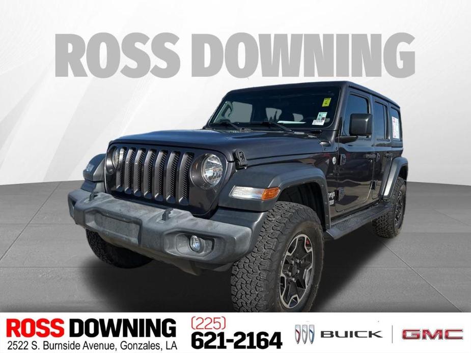 used 2018 Jeep Wrangler Unlimited car, priced at $25,652