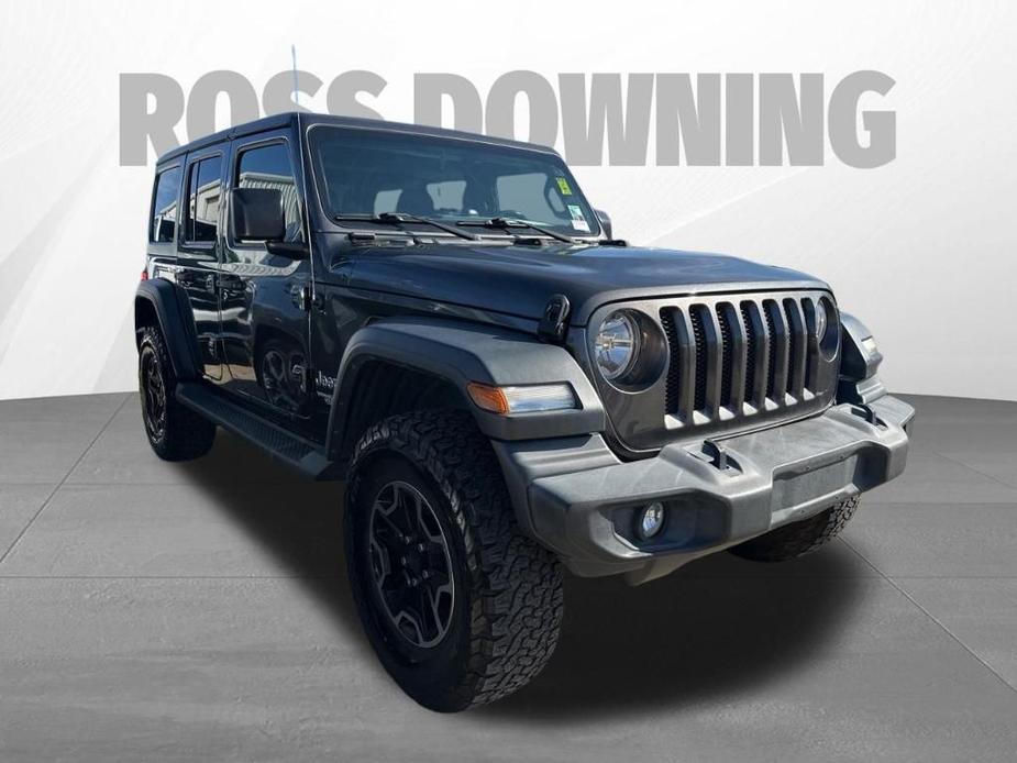 used 2018 Jeep Wrangler Unlimited car, priced at $25,652