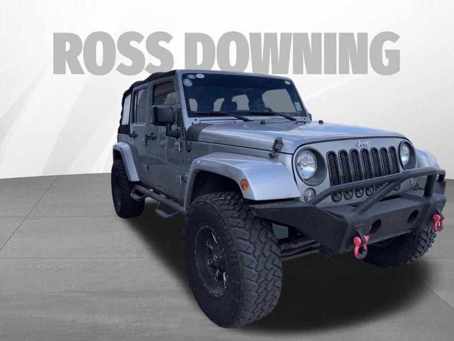 used 2015 Jeep Wrangler Unlimited car, priced at $19,998