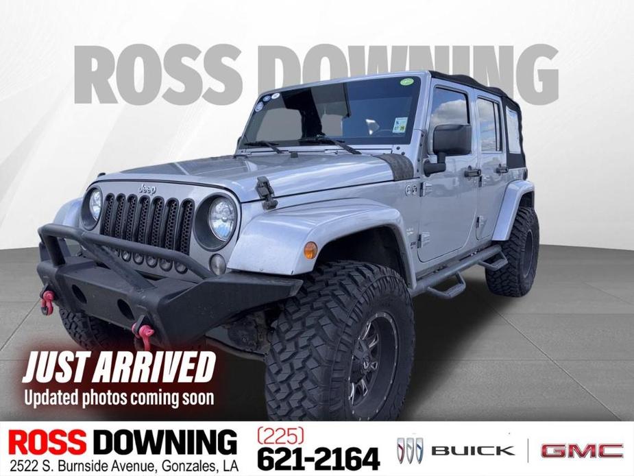 used 2015 Jeep Wrangler Unlimited car, priced at $19,998