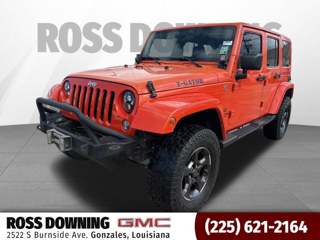 used 2015 Jeep Wrangler Unlimited car, priced at $19,972