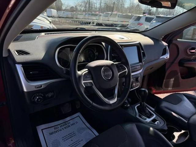 used 2016 Jeep Cherokee car, priced at $13,500